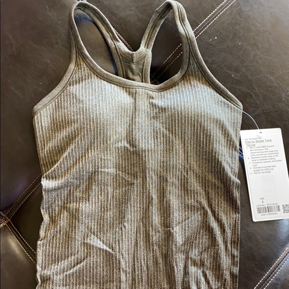 Lululemon Ebb to Street Tank * Shine